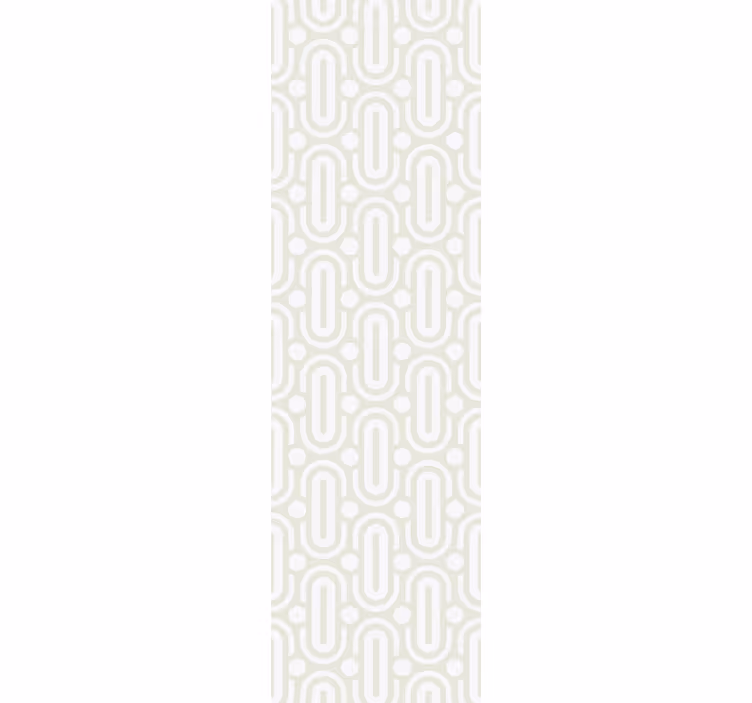Linkitetty ketjukuvio geometrinen tapetti - Tenstickers