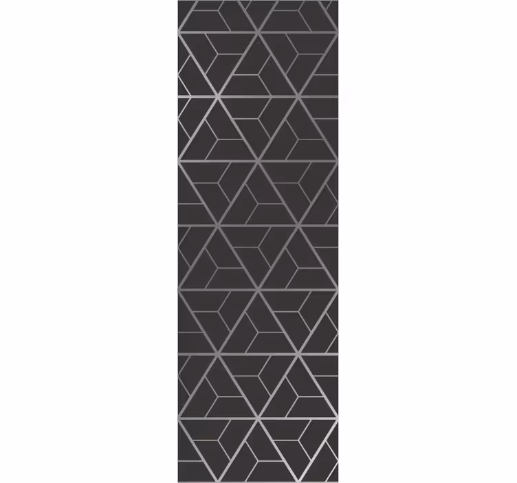 Hopea ja harmaa design olohuone tapetit - Tenstickers