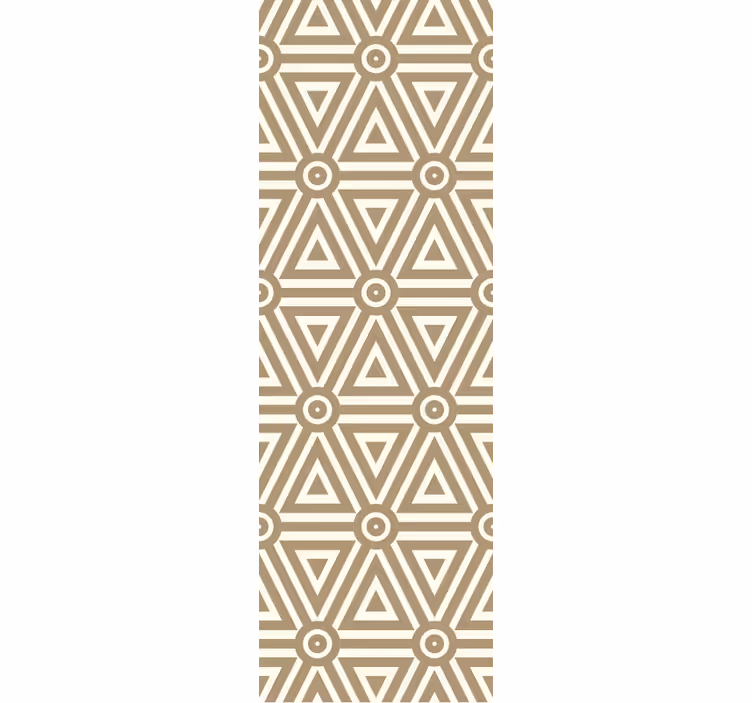 Retro vintage design olohuone tapetit - Tenstickers