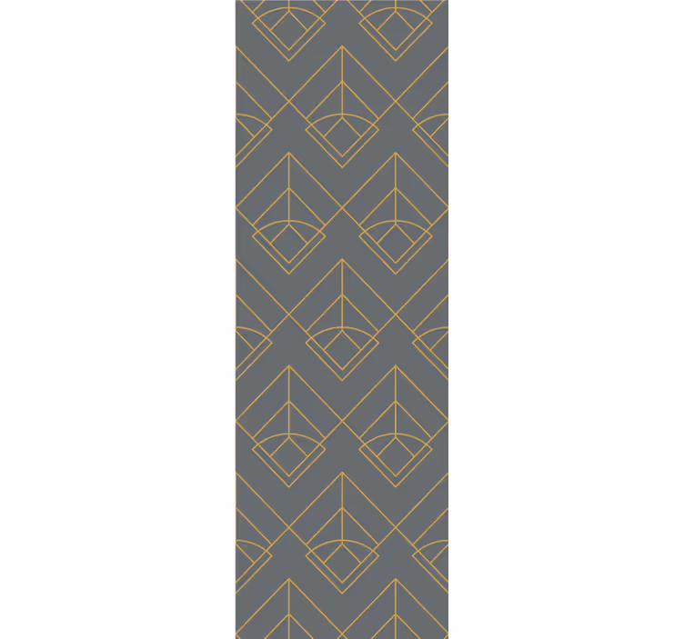 Elegantit geometriset kuviot geometrinen tapetti - Tenstickers