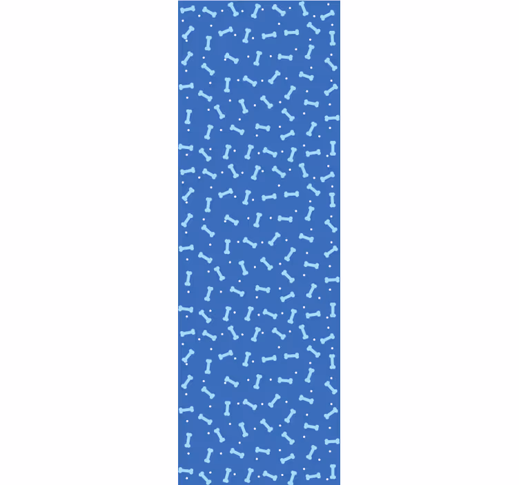 Geometrinen luukuvio koira tapetti - Tenstickers