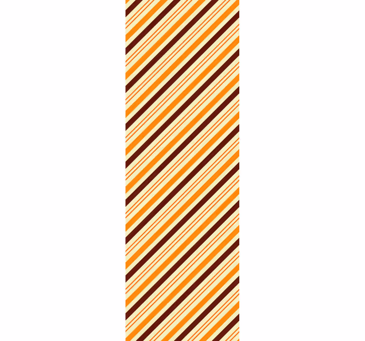 Diagonaalinen raitakuvio vaakaraita tapetti - Tenstickers