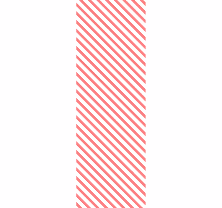 Karkkiraidan harmonia vaakaraita tapetti - Tenstickers