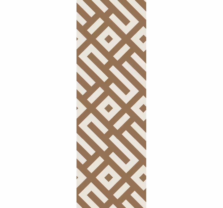 Kulmikas kuvio geometrinen tapetti - Tenstickers