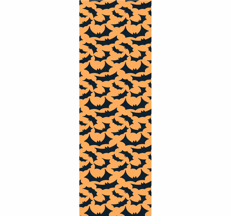 Halloween lepakoiden kuvio halloween tapetti - Tenstickers