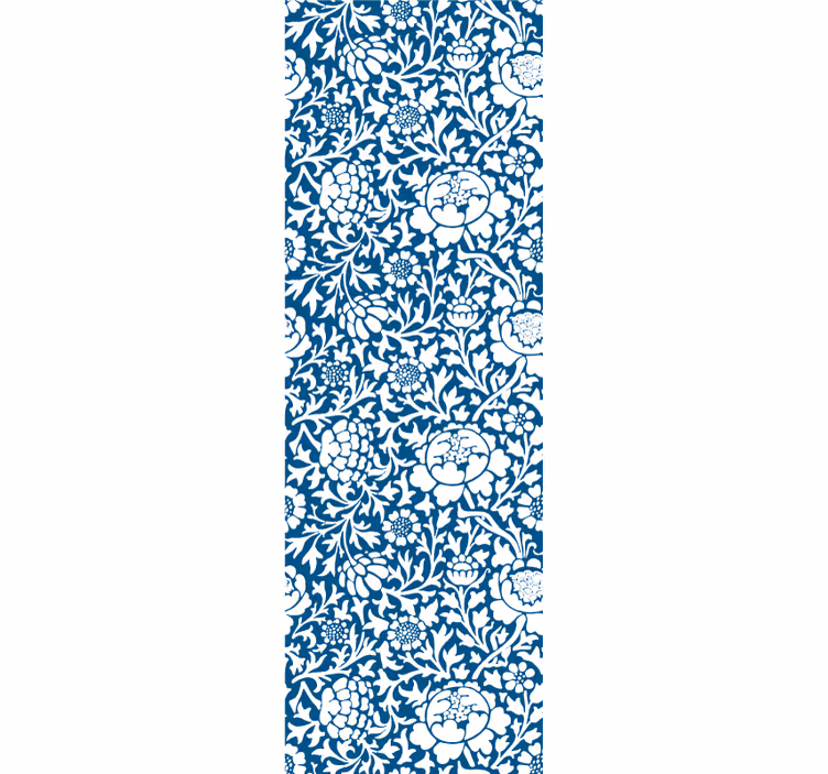 Kukkainen eleganssi-aihe kukkatapetti - Tenstickers