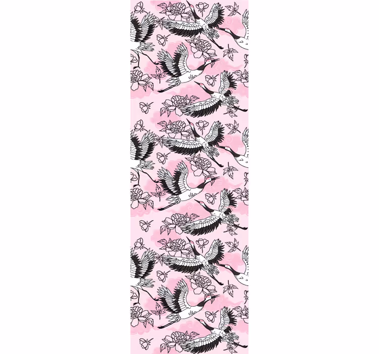 Perhosen lentokuvio eläintapetti - Tenstickers