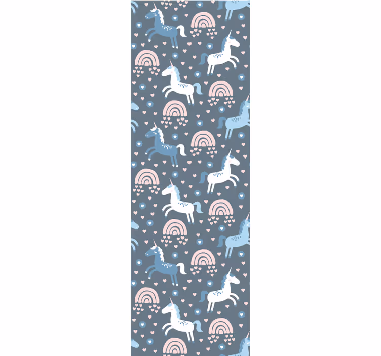 Kirahvi sateenkaari-aihe eläintapetti - Tenstickers