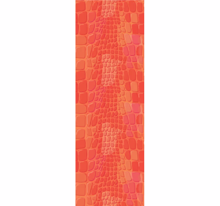 Abstrakti crocodylus kuviotapetti - Tenstickers