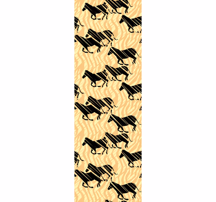 Seeprakuvioinen kuvio eläintapetti - Tenstickers