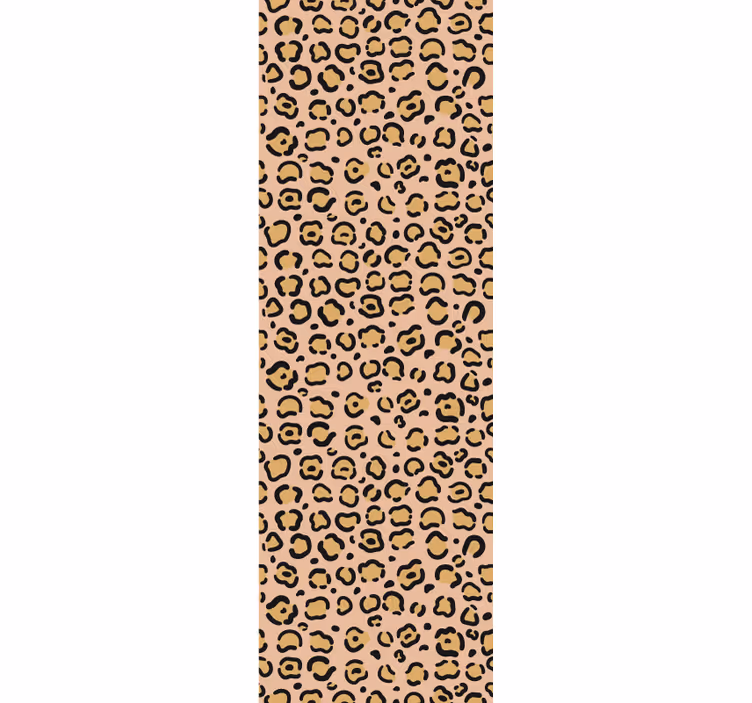Leopardiväri pastelliväri lastenhuoneen tapetti - Tenstickers