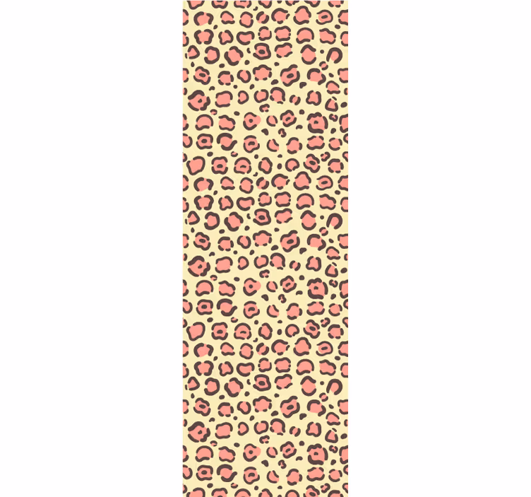 Leopardikuvioinen kuvio laatta tapetti - Tenstickers