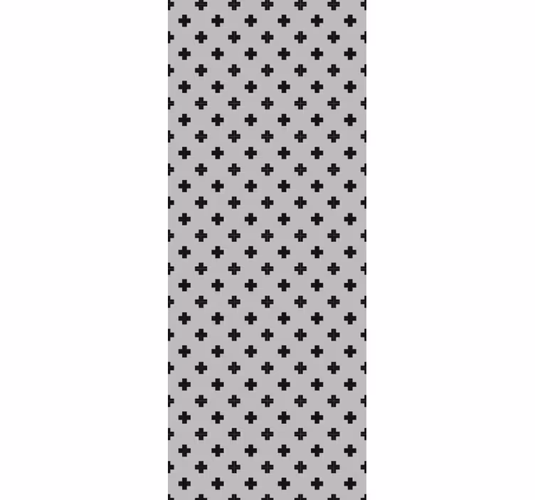 Ristikuvio geometrinen taustakuva - Tenstickers