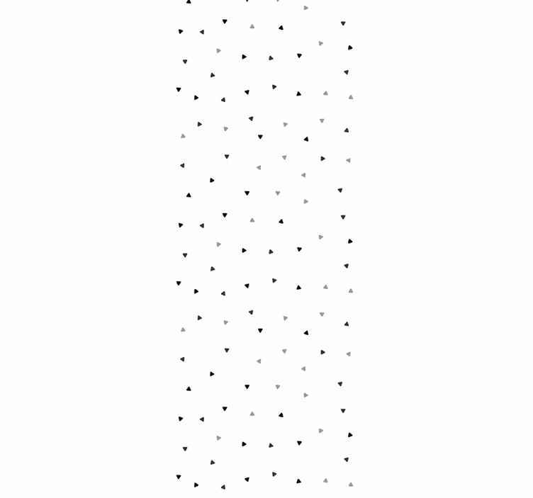 Hajallaan olevia kolmioita geometrinen tapetti - Tenstickers