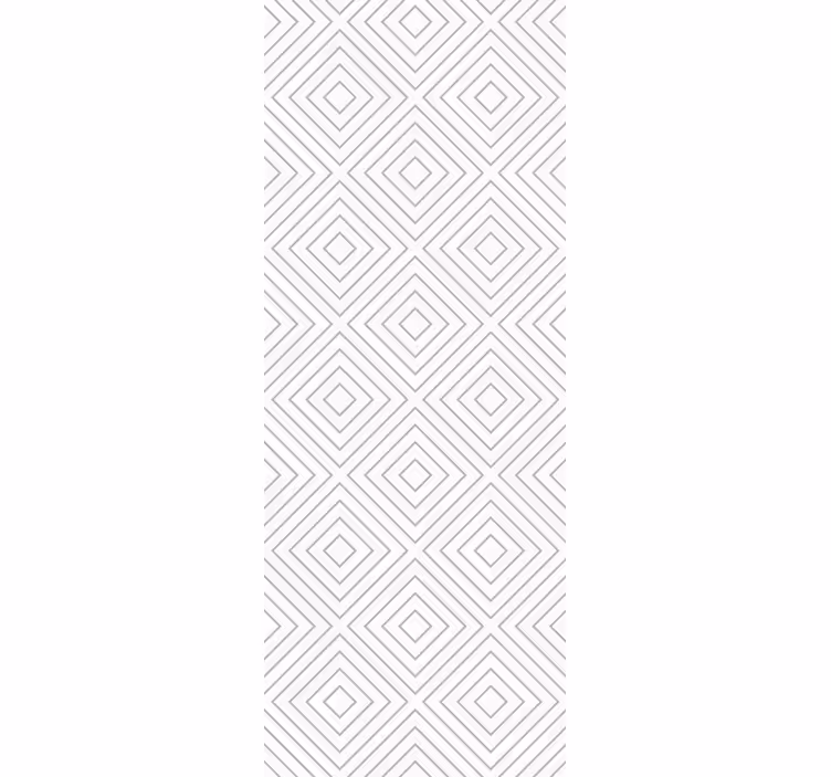 Geometrinen timanttimuoto tapetti - Tenstickers