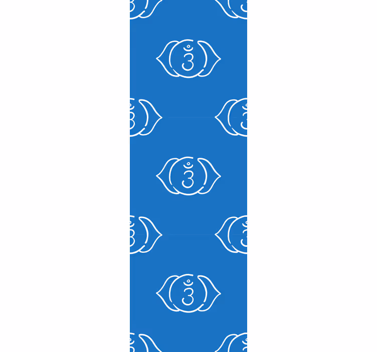 Kalakuvioinen kuvio kalastus tapetti - Tenstickers