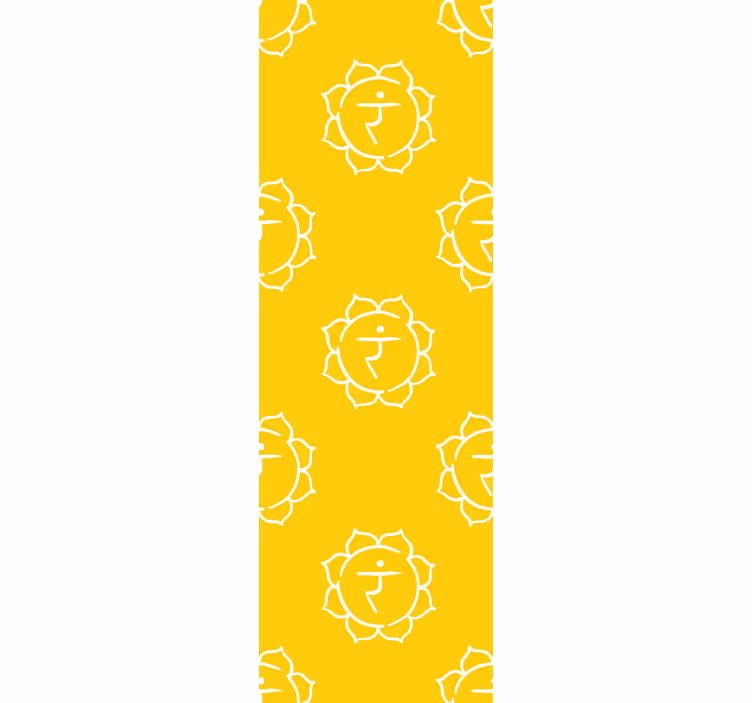 Geometrinen leijonakuvio geometrinen tapetti - Tenstickers