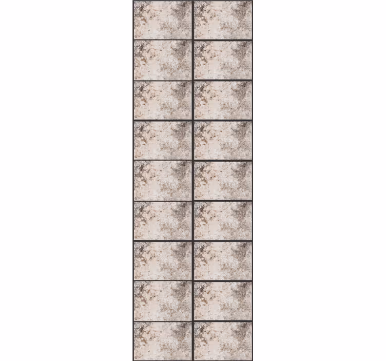 Marmoroidut laatat marmori tapetti - Tenstickers