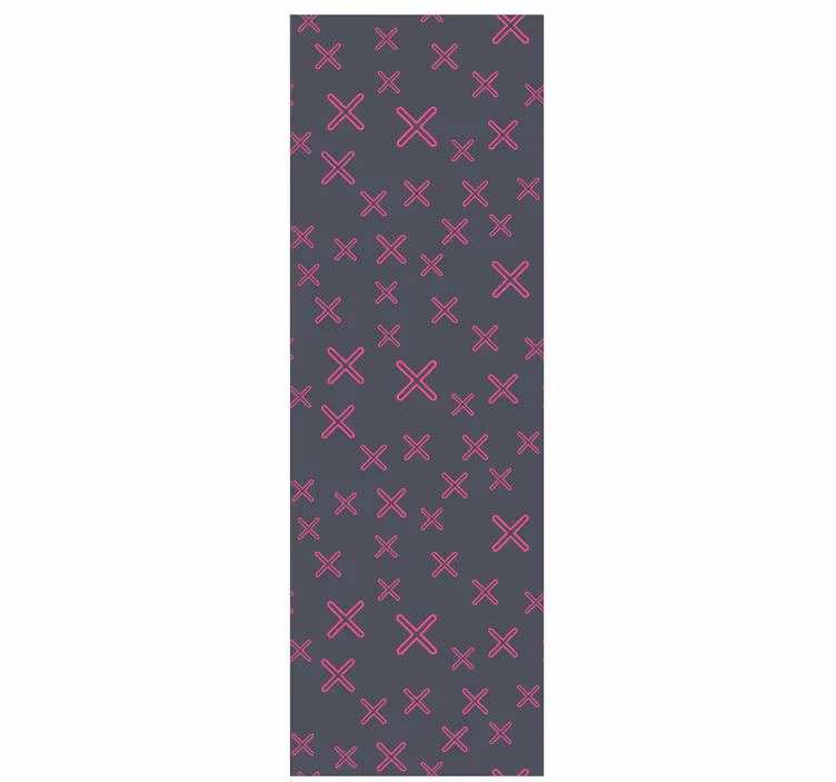 Geometrisia suudelmia geometrinen tapetti - Tenstickers
