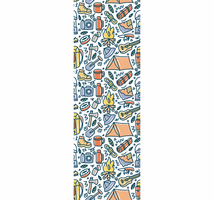 Leirintäalueet luonto tapetti - Tenstickers