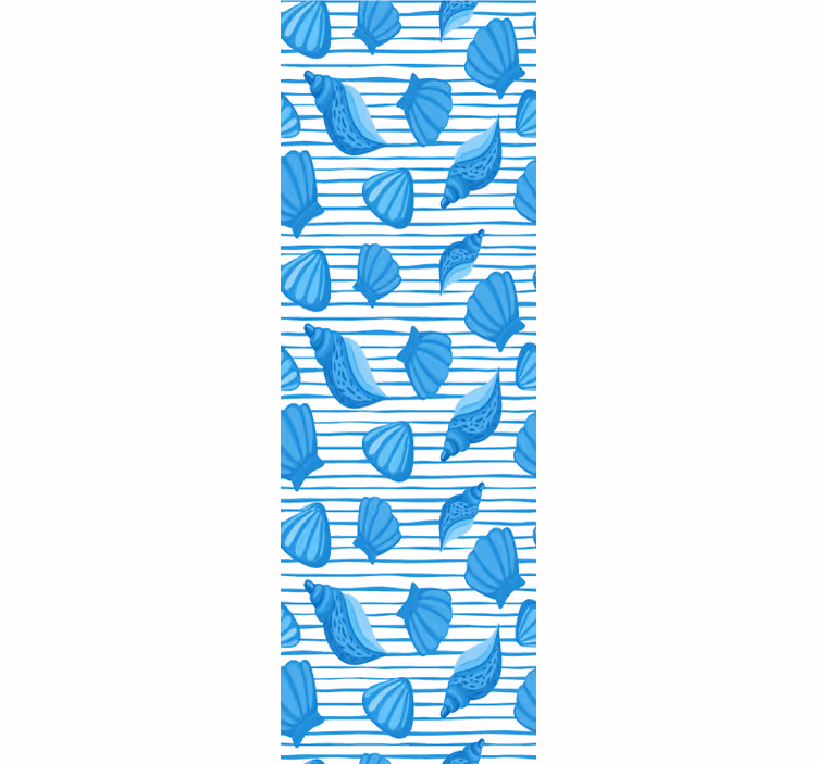 Simpukankuoren kuviot luonto tapetti - Tenstickers