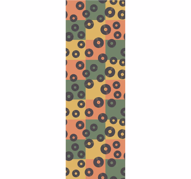 Tapettilevykuvio taide tapetti - Tenstickers