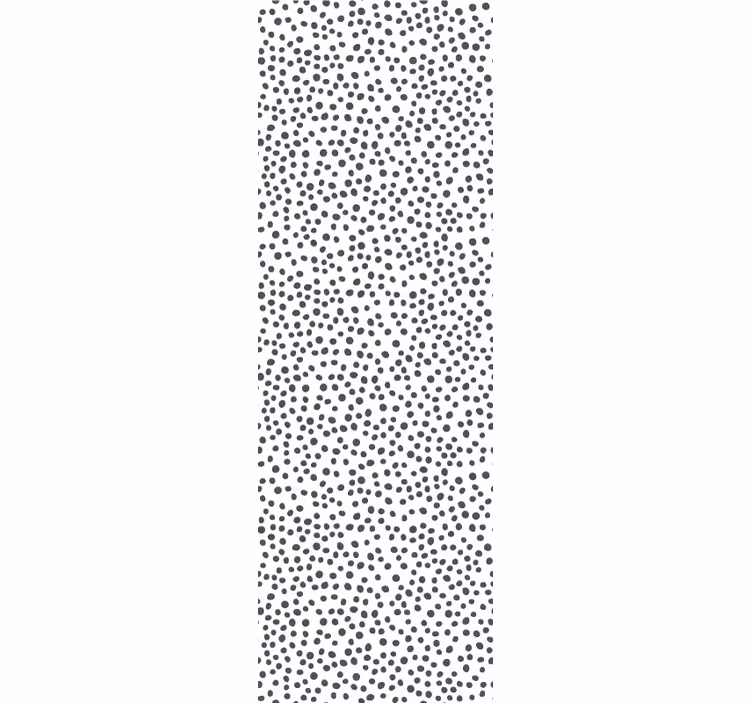 Hampton -tyylinen pisteviiva abstrakti tapetti - Tenstickers