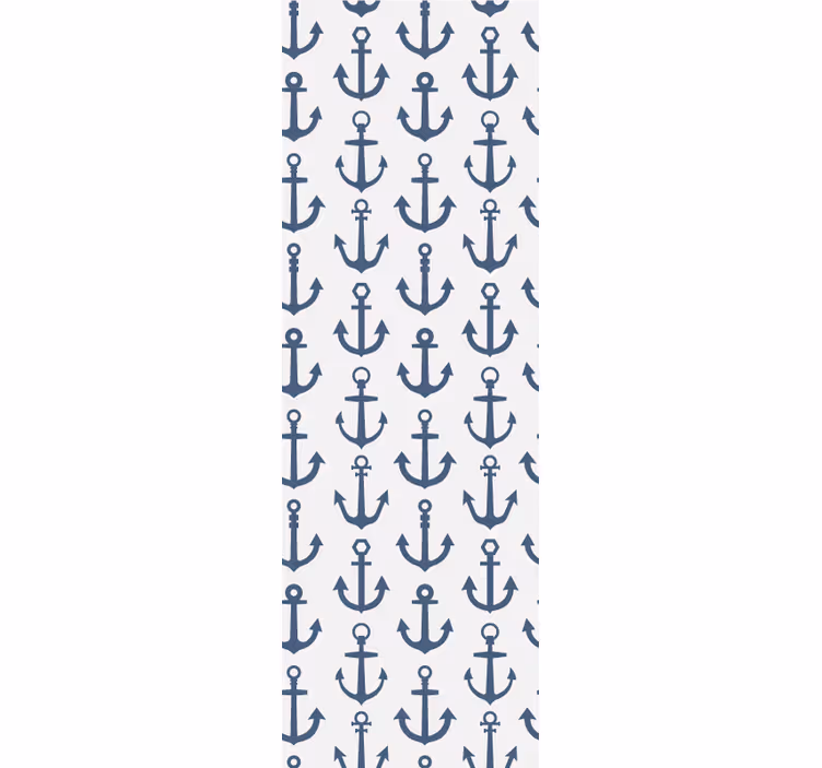 Ankkurikuviosuunnittelu muokattava tapetti - Tenstickers