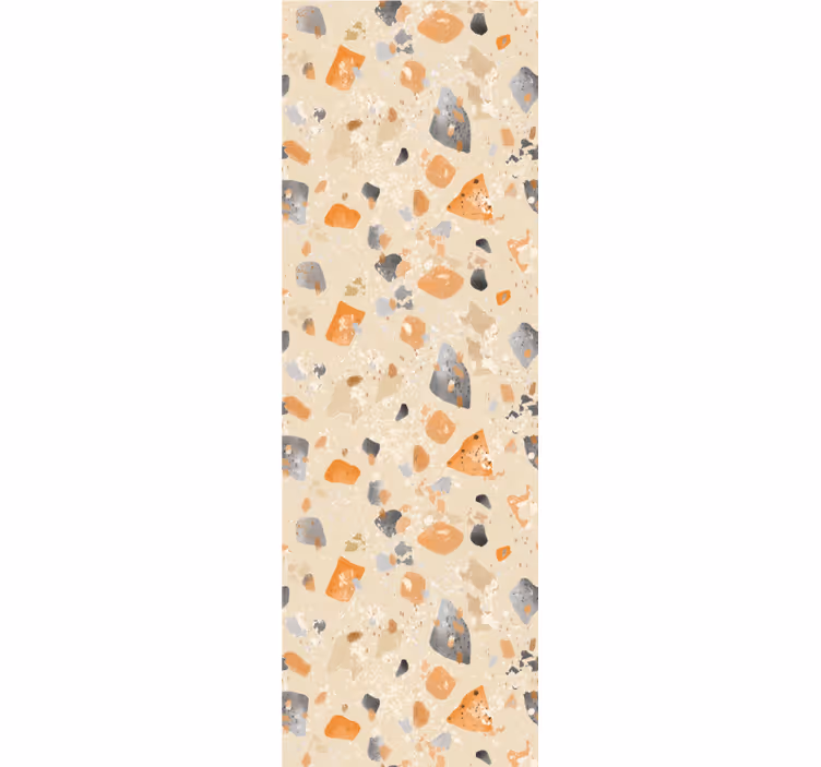 Yksivärinen terrazzo-kuvio olohuone tapetit - Tenstickers