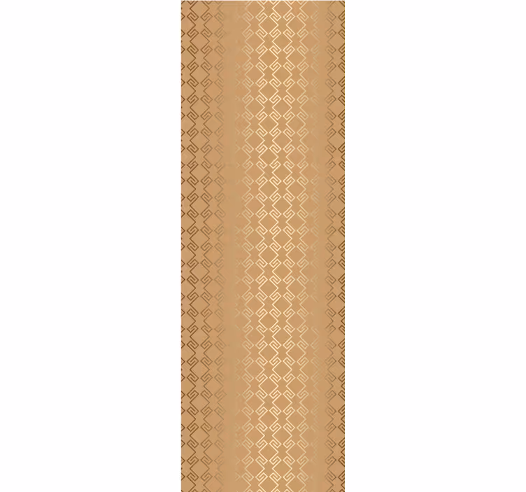 Elegantit geometriset muodot ornamentti tapetti - Tenstickers