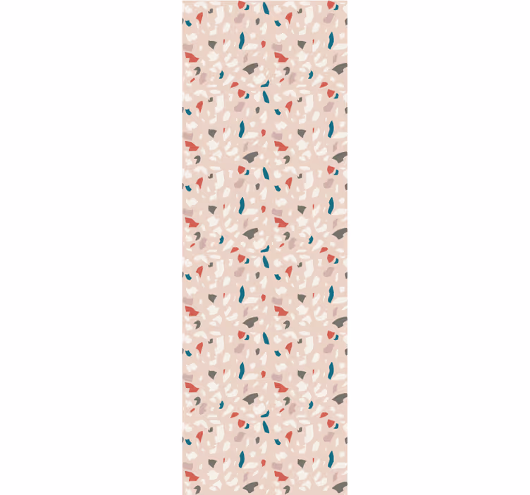 Abstrakti beige terrazzo efekti tapetti - Tenstickers