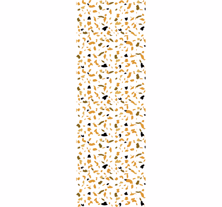 Abstrakteja terrazzo-muotoja kuviotapetti - Tenstickers