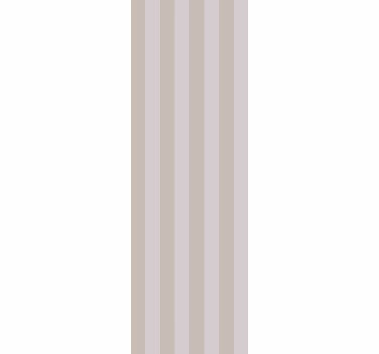 Elegantit beige sävyt pystysuora raitatapetti - Tenstickers