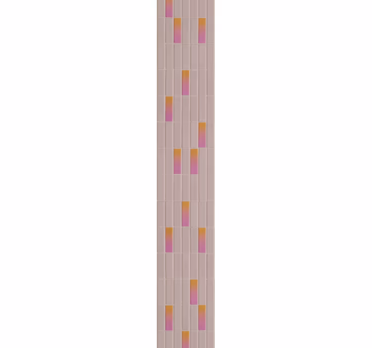 Gradientti geometrinen kuvio laattatapetti - Tenstickers