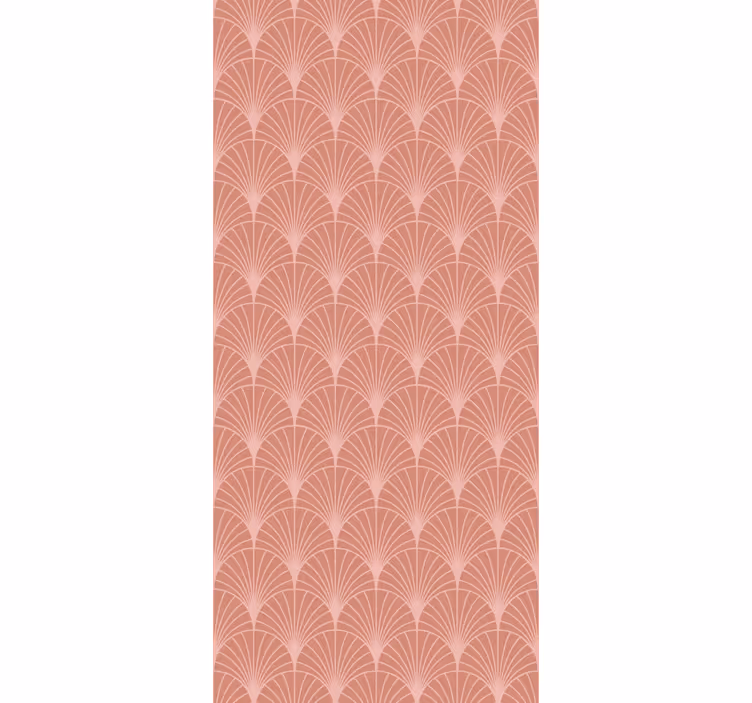 Ruusukulta palmujen taidekoristekuvio Muu vintage tapetti - Tenstickers