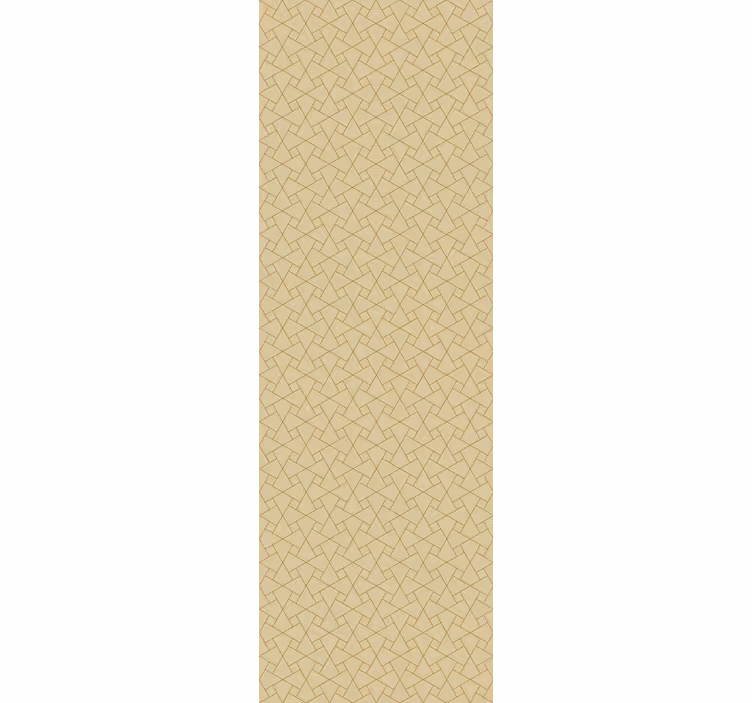 Graafinen harmaa ja beige modernit tapetit - Tenstickers