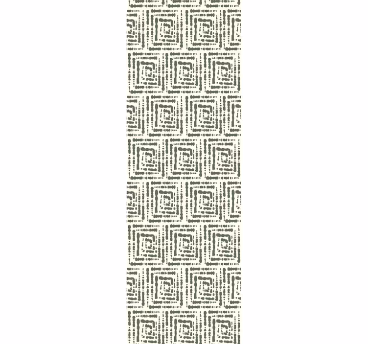 Geometrinen kuviollinen muoto kuviotapetti - Tenstickers