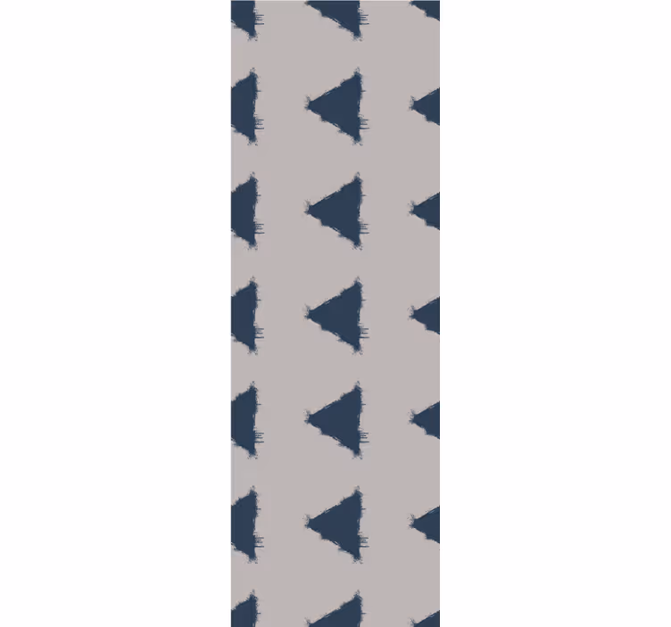 Moderni geometrinen printti kolmiokuvioinen tapetti - Tenstickers
