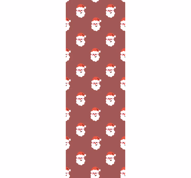 Joulupukinkuviojoulutapetti - Tenstickers