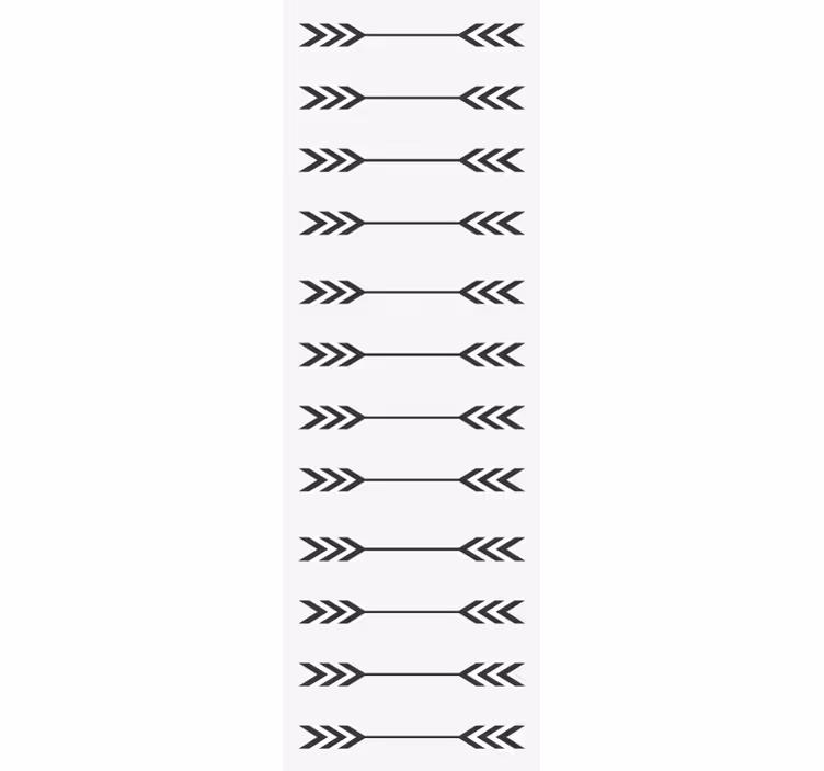 Minimalistisia nuolikuvioita muokattava tapetti - Tenstickers
