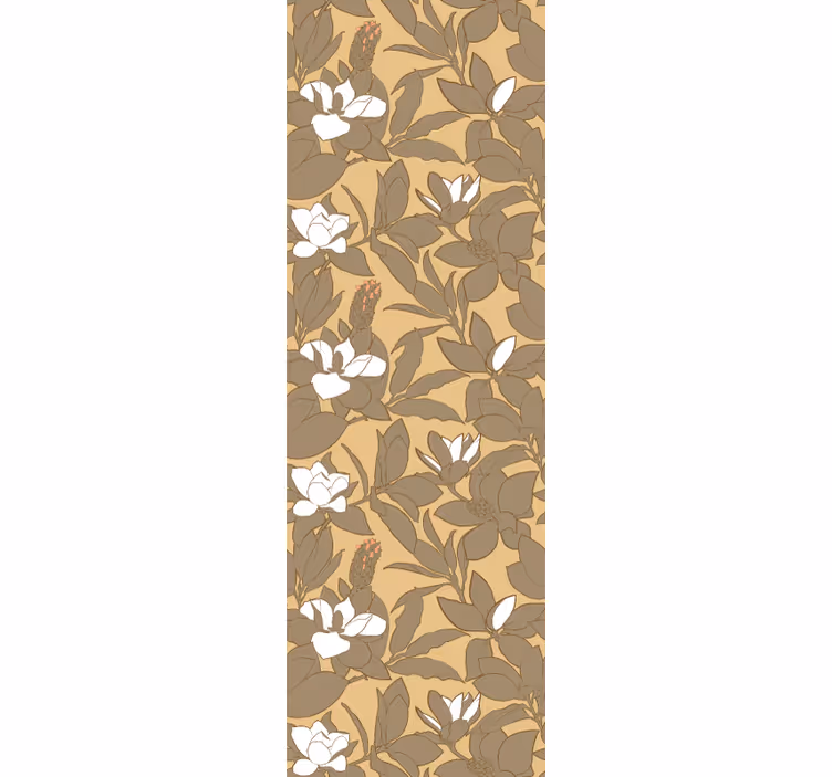 Magnolia kukka sisustus Makuhuoneen tapetti - Tenstickers
