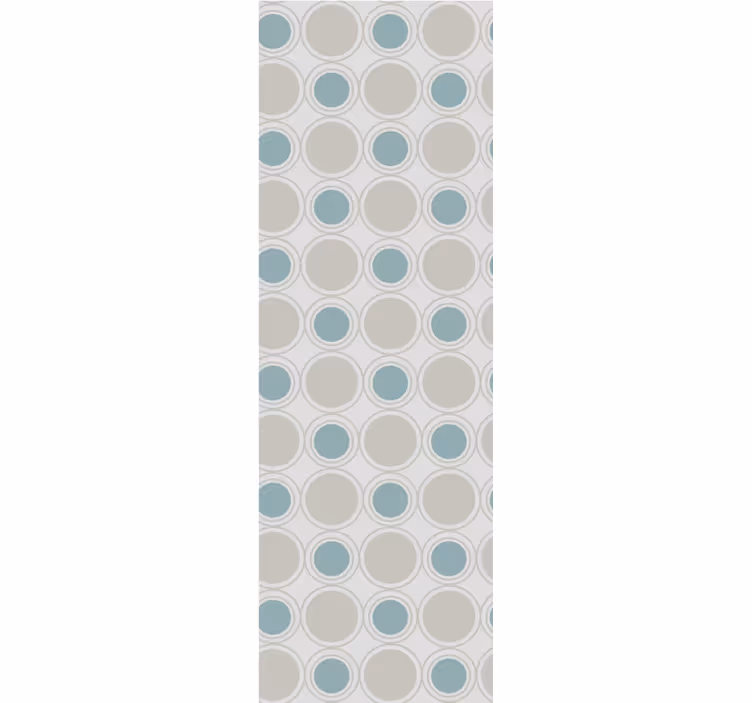 Pastellivärinen ympyräkuvio Ympyrät tapetti - Tenstickers