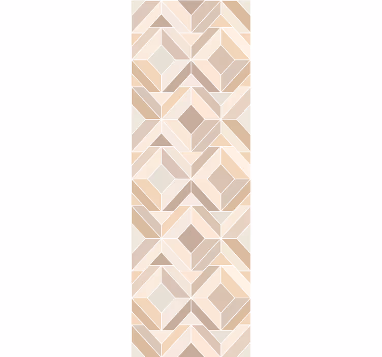 Beige kerroksiset muodot geometrinen taustakuva - Tenstickers