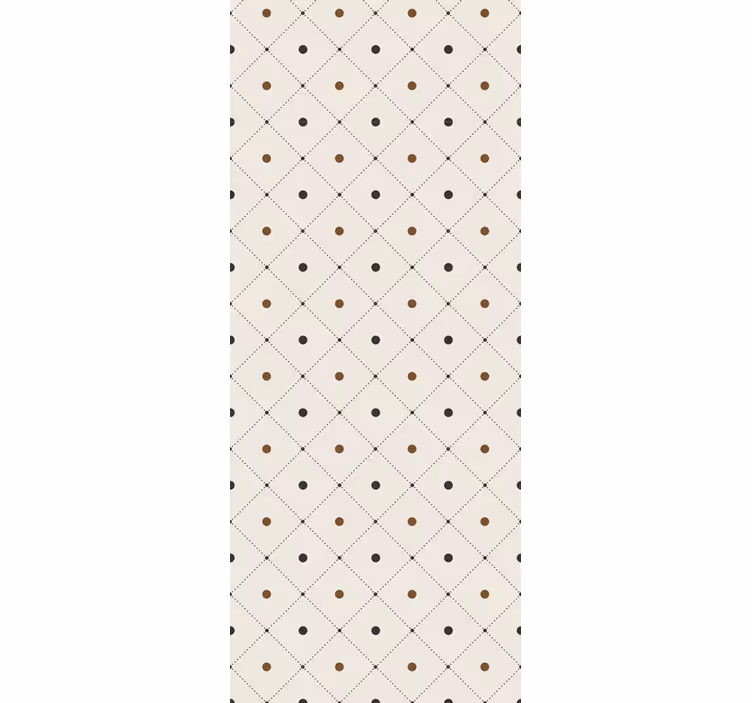 Elegantti neliön muotoinen kuvio pallotapetti - Tenstickers