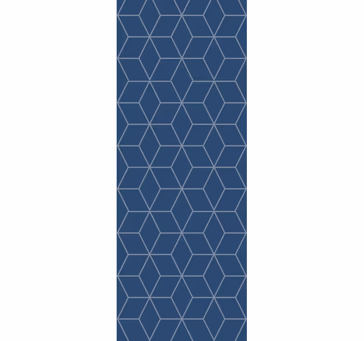 Kuusikulmainen kuviointi geometrinen tapetti - Tenstickers