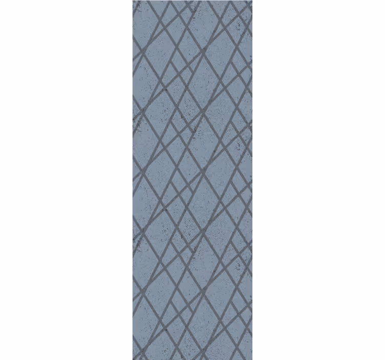 Timanttikuvion suunnittelu geometrinen tapetti - Tenstickers