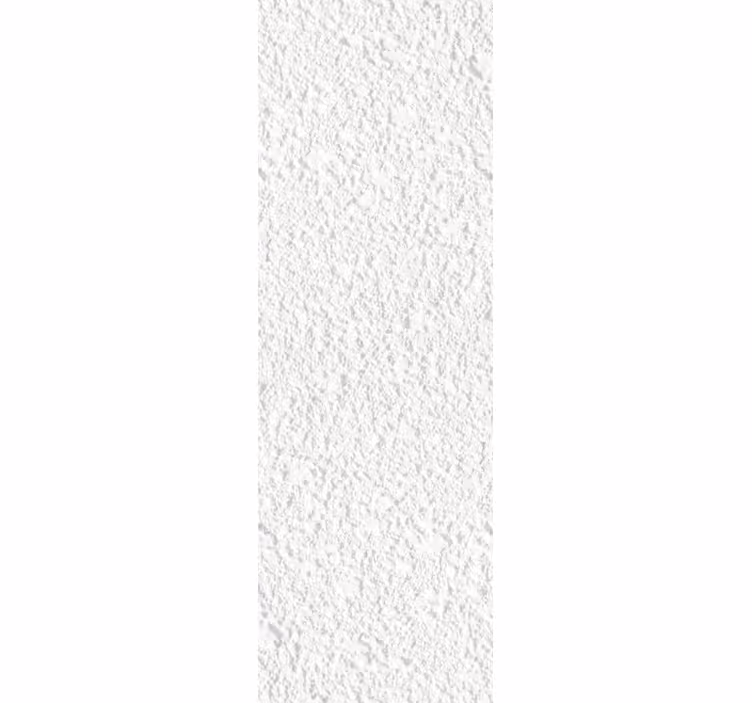 Kuvioitu valkoinen pinta efekti tapetti - Tenstickers