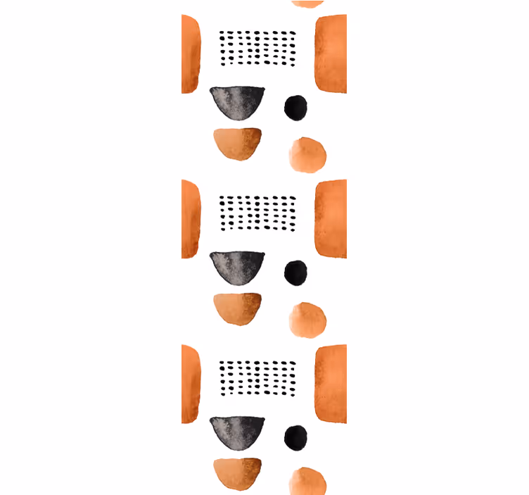Moderneja muotokuvioita geometrinen tapetti - Tenstickers