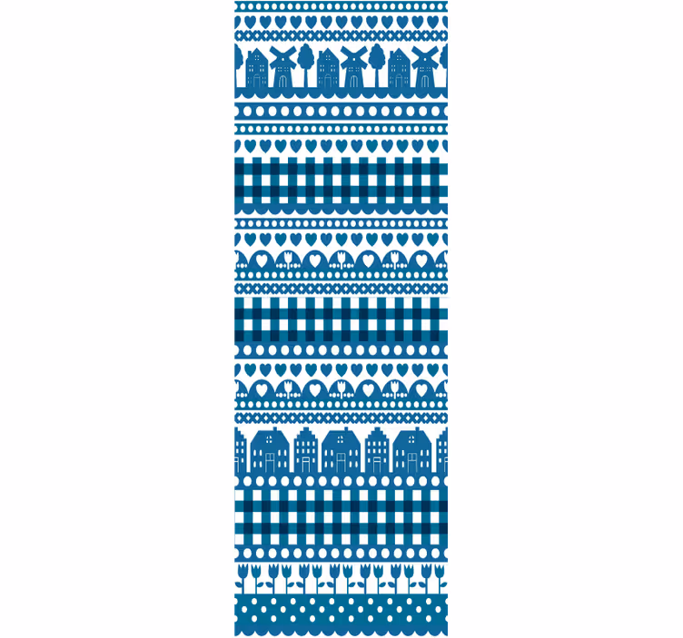 Delft sininen Muut kaupungit ja maat tapetti - Tenstickers