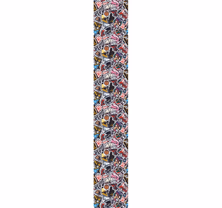 Urbaani tarrapommi taide tapetti - Tenstickers
